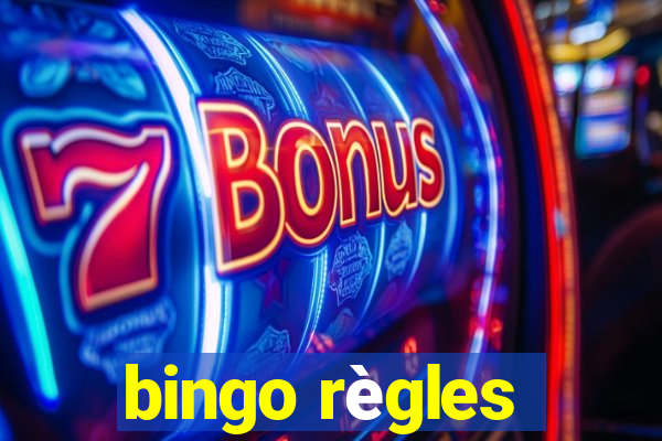 bingo règles