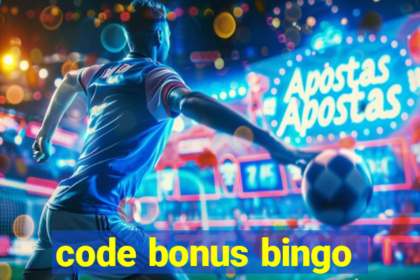 code bonus bingo