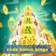 code bonus bingo