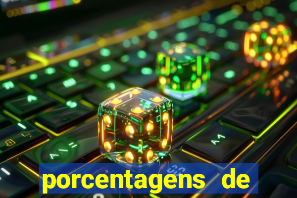 porcentagens de jogos pagantes