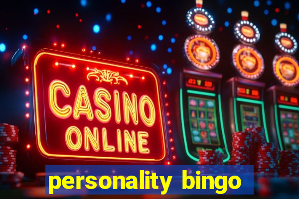 personality bingo