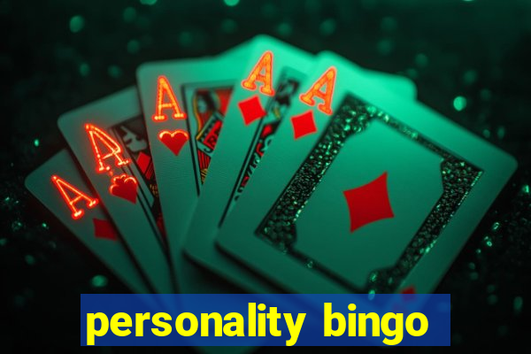 personality bingo