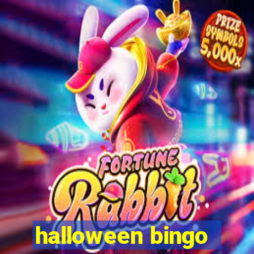 halloween bingo