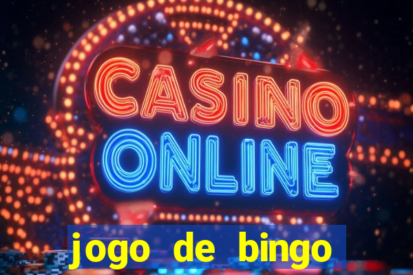 jogo de bingo valendo dinheiro